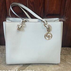 Michael Kors White Bag